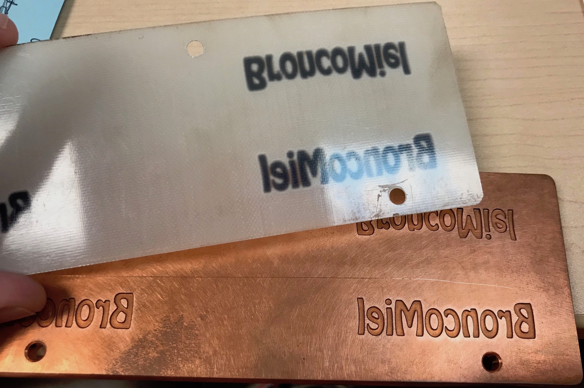 Embossing Die and Counter